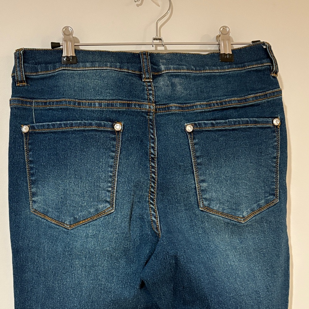 VENUS Dark Wash High Rise Skinny Jeans Women Size 8 - Picture 5 of 7